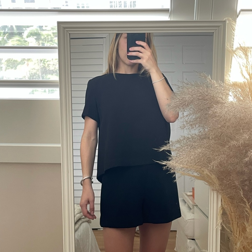 Zara Black Romper